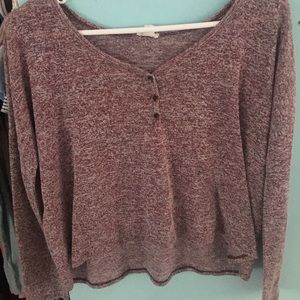 Button sweater